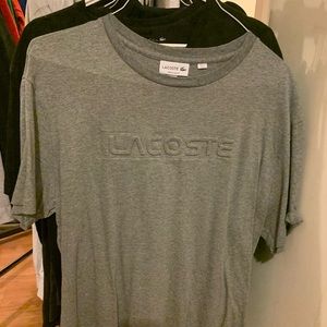 Polo and Lacoste tee shirts pick a colour